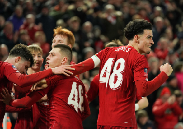 足总杯-利物浦1-0小胜什鲁斯伯里晋级第五轮 青年军收乌龙大礼