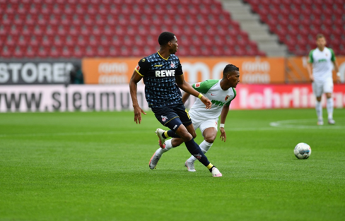 德甲-奥格斯堡1-1科隆 莫德斯特左脚抽射实现连续两轮破门