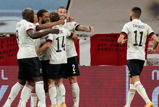 欧国联-默滕斯传射建功 比利时客场2-0完胜丹麦