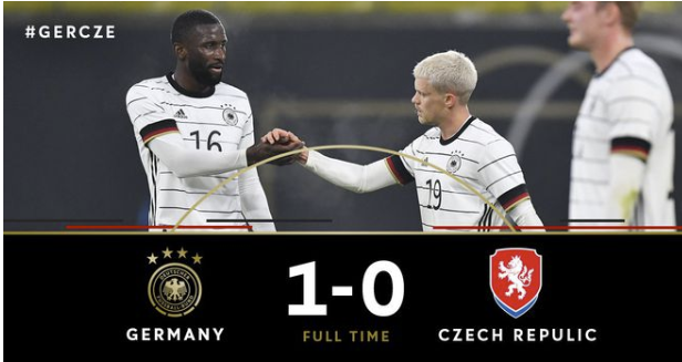 友谊赛-瓦尔德施密特制胜一击 德国主场1-0捷克