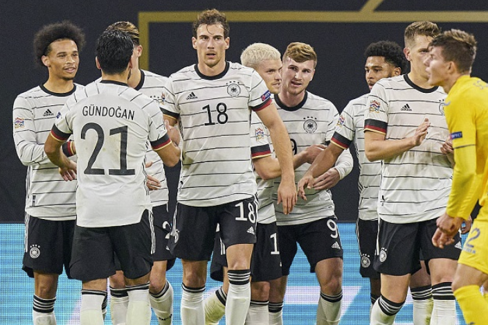 欧国联-维尔纳双响格雷茨卡2助攻 德国3-1乌克兰