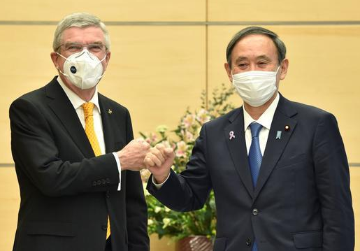 日本首相菅义伟再次承诺 东京奥运会将如期举行