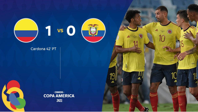美洲杯-卡尔多纳建功 哥伦比亚1-0厄瓜多尔取开门红