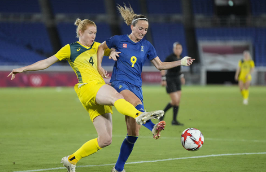 奥运女足-瑞典1-0澳大利亚晋级决赛 巴萨新援一击致命