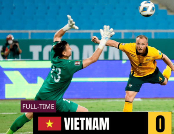 世预赛-澳大利亚1-0越南两连胜 格兰特头球制胜