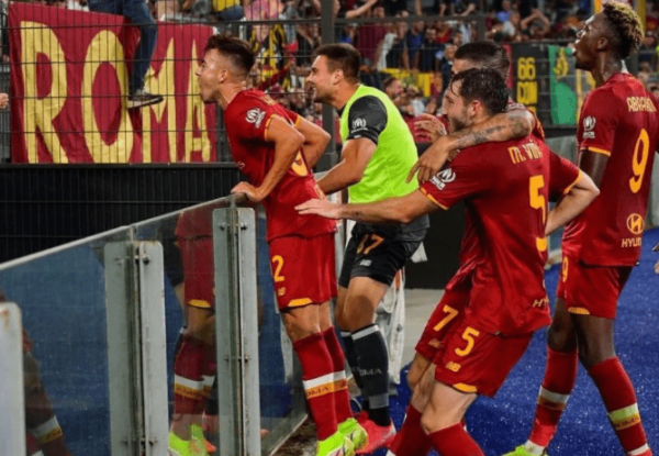 欧会杯-罗马5-1逆转告捷 佩莱格里尼双响沙拉维建功 