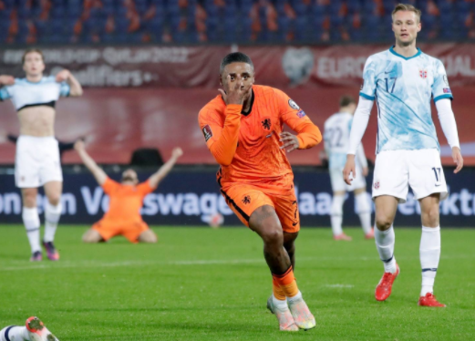 世预赛-荷兰2-0力克挪威直接晋级世界杯 贝尔温传射德佩建功