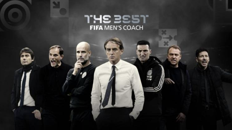 FIFA年度最佳教练候选：曼奇尼图赫尔入围 瓜帅在列