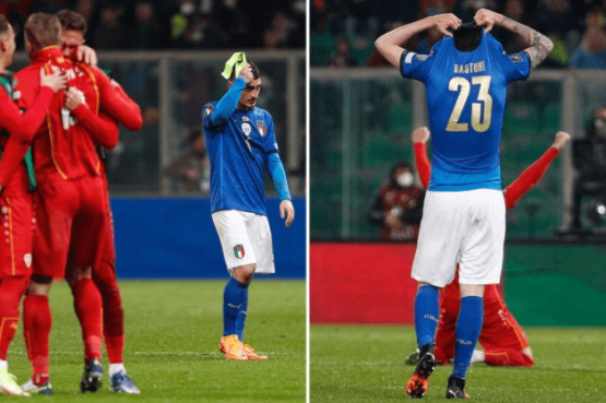 世预赛-意大利遭补时绝杀！爆冷0-1负北马其顿无缘世界杯
