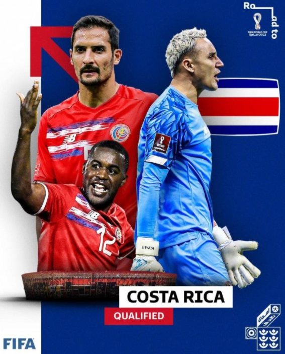 世预赛-哥斯达黎加1-0新西兰进世界杯 坎贝尔建功纳瓦斯多次扑救