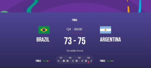 阿根廷险胜巴西捧美洲杯冠军 历史第三次登美洲之巅