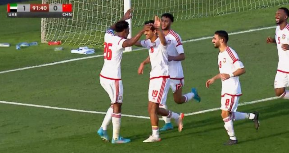 迪拜杯-补时连丢2球 U23国足0-3不敌阿联酋排名第4